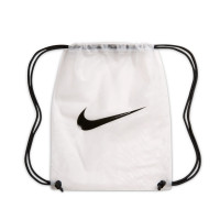 Nike Phantom 6 High Elite Gras Voetbalschoenen (FG) Wit Felroze Zwart