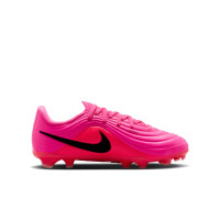 Nike Tiempo Maestro Academy Gras / Kunstgras Voetbalschoenen (MG) Kids Felroze Zwart