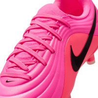Nike Tiempo Maestro Academy Gras / Kunstgras Voetbalschoenen (MG) Kids Felroze Zwart