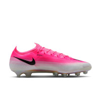 Nike Mercurial Vapor 17 Elite Kunstgras Voetbalschoenen (AG) Felroze Wit Zwart