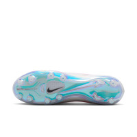 Nike Mercurial Vapor 17 Elite Kunstgras Voetbalschoenen (AG) Felroze Wit Zwart