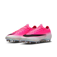 Nike Mercurial Vapor 17 Elite Kunstgras Voetbalschoenen (AG) Felroze Wit Zwart