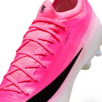Nike Mercurial Vapor 17 Elite Kunstgras Voetbalschoenen (AG) Felroze Wit Zwart
