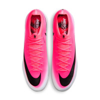 Nike Mercurial Vapor 17 Elite IJzeren-Nop Voetbalschoenen (SG) Felroze Wit Zwart