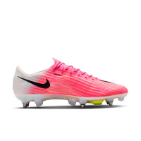 Nike Zoom Mercurial Superfly 11 Elite IJzeren-Nop Voetbalschoenen (SG) Felroze Wit Zwart