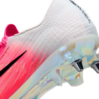 Nike Zoom Mercurial Superfly 11 Elite IJzeren-Nop Voetbalschoenen (SG) Felroze Wit Zwart