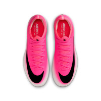 Nike Mercurial Vapor 17 Pro Gras Voetbalschoenen (FG) Kids Felroze Wit Zwart