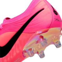 Nike Tiempo Maestro Elite Kunstgras Voetbalschoenen (AG) Felroze Zwart