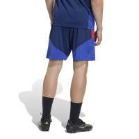 adidas Olympique Lyon Trainingsbroekje 2026-2027 Donkerblauw Blauw Rood