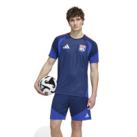 adidas Olympique Lyon Trainingsbroekje 2026-2027 Donkerblauw Blauw Rood