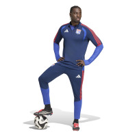 adidas Olympique Lyon Trainingsbroek 2026-2027 Donkerblauw Blauw Rood