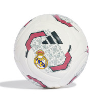 adidas Real Madrid Mini Football Size 1 2026-2027 White Black Pink