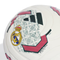 adidas Real Madrid Mini Football Size 1 2026-2027 White Black Pink