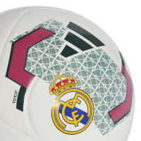 adidas Real Madrid Club Voetbal Maat 5 2026-2027 Wit Zwart Roze