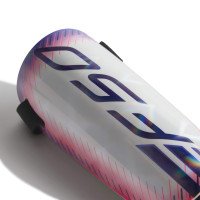 adidas F50 Match Scheenbeschermers Kids Wit Paars Roze