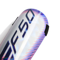 adidas F50 Training Scheenbeschermers Wit Paars Roze