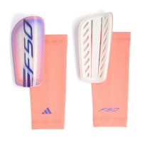 adidas F50 League Scheenbeschermers Wit Paars Roze
