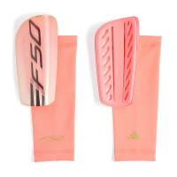 adidas F50 League Protège-Tibias Rose Vif Argenté Noir Doré
