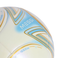 adidas Messi Club Voetbal Maat 5 Wit Lichtblauw Goud