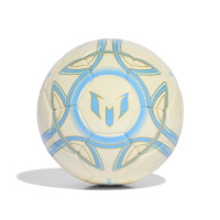 adidas Messi Mini Voetbal Maat 1 Wit Lichtblauw Goud