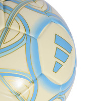 adidas Messi Mini Voetbal Maat 1 Wit Lichtblauw Goud