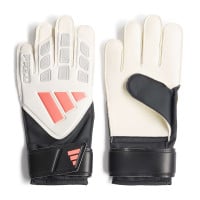 adidas Predator Training Kids Goalkeeper Gloves White Black Pink