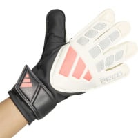 adidas Predator Training Kids Goalkeeper Gloves White Black Pink
