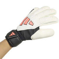 adidas Predator Match Fingersave Goalkeeper Gloves Kids White Black Pink