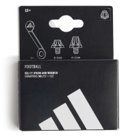 adidas SGLITE Studs with Key 8 x 8 MM & 4 x 11 MM Black Dark Grey