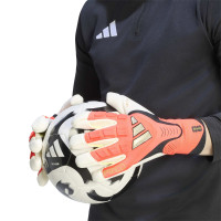 adidas Predator Pro Hybrid Goalkeeper Gloves Hot Pink Silver Grey Black Gold
