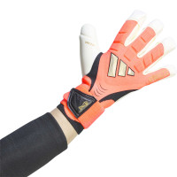 adidas Predator Pro HYS Goalkeeper Gloves Hot Pink Silver Grey Black Gold