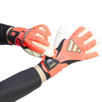 adidas Predator Pro HYS Goalkeeper Gloves Hot Pink Silver Grey Black Gold