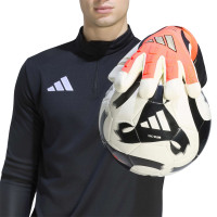 adidas Predator Pro HYS Goalkeeper Gloves Hot Pink Silver Grey Black Gold