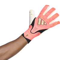 adidas Predator Pro Goalkeeper Gloves Hot Pink Silver Grey Black Gold