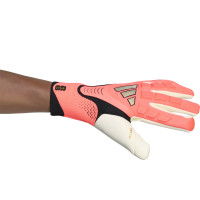 adidas Predator Pro Goalkeeper Gloves Hot Pink Silver Grey Black Gold