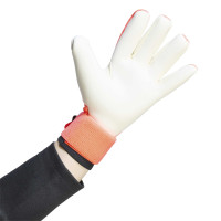 adidas Predator Pro Strap Goalkeeper Gloves Hot Pink Silver Grey Black Gold
