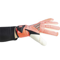 adidas Predator Pro Strap Goalkeeper Gloves Hot Pink Silver Grey Black Gold