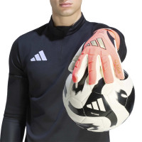 adidas Predator Pro Strap Goalkeeper Gloves Hot Pink Silver Grey Black Gold