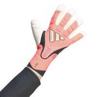 adidas Predator Pro HYP Goalkeeper Gloves Hot Pink Silver Grey Black Gold