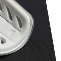 adidas F50 League Shin Guards Silver Grey White Gold Black