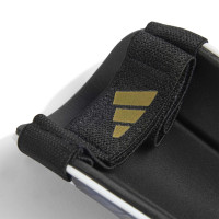 adidas F50 Training Shin Guards Silver Grey White Gold Black