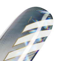adidas F50 Club Scheenbeschermers Zilvergrijs Wit Goud Zwart