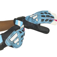 adidas Predator Training Keepershandschoenen Kids Zwart Lichtblauw Wit Felroze