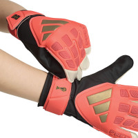 adidas Predator Training Goalkeeper Gloves Kids Hot Pink Silver Grey Black Gold