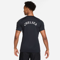 Nike Chelsea Strike Trainingsset 2026-2027 Donkerblauw Goudgeel Wit