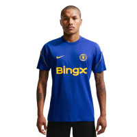 Nike Chelsea Strike Trainingsshirt 2026-2027 Blauw Goudgeel Wit