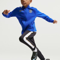 Nike Chelsea Strike Trainingspak 2026-2027 Kleuters/Kids Blauw Donkerblauw Goudgeel Wit