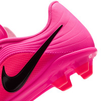 Nike Tiempo Maestro Club Gras / Kunstgras Voetbalschoenen (MG) Kids Felroze Zwart