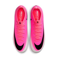 Nike Mercurial Vapor 17 Pro Gras Voetbalschoenen (FG) Felroze Wit Zwart