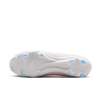 Nike Mercurial Vapor 17 Academy Gras / Kunstgras Voetbalschoenen (MG) Felroze Wit Zwart